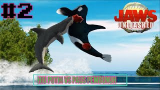 PAUS ORCA VS HIU PUTIH  - JAWS UNLEASHED (PS2) | INDONESIA | #PART2 screenshot 3