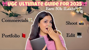BECOME A UGC CREATOR | Ultimate UGC Guide for 2025 |Start Making Money As A UGC Creator | Arpita Sen