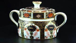 Royal Crown Derby Cream And Sugar