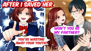 I saved my high school bully→ she became a CEO and asked me to be my partner??[Manga Dub]  [RomCom]