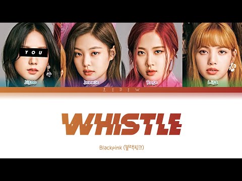 Blackpink || Whistle but you are Jisoo (Color Coded Lyrics Karaoke)