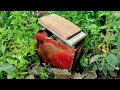 Restoration old broken abandoned Small speakers (SONY VAIO) – Restore ancient antique Mini speakers