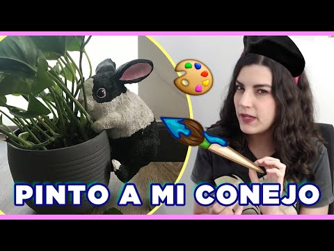 PINTO A MI CONEJO 🐰 | Cindy Chaps