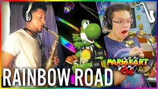 Mario Kart 64: Rainbow Road Jazz Arrangement || insaneintherainmusic (feat. Saxologic)