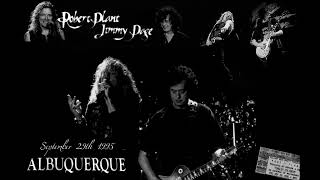 Jimmy Page & Robert Plant Live in Albuquerque 1995 - YouTube