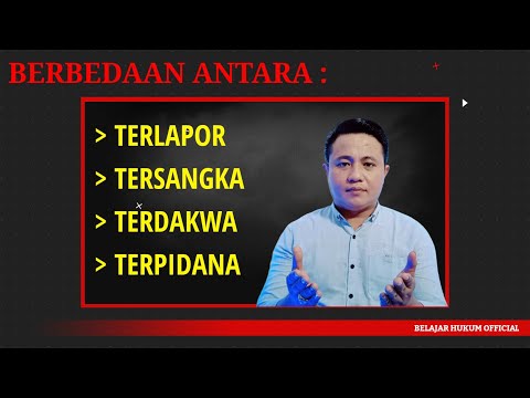 Video: Apakah maksud terdakwa?