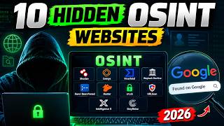 10 Hidden OSINT Websites You Can Find on Google (2026]