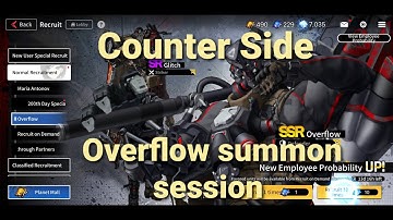 Counter Side Overflow summon Session