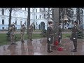 Ранковий церемоніал вшанування загиблих українських героїв 17 січня