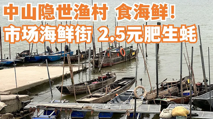 【广州漫步粤菜美食探店】开车100公里！中山最隐世渔村食海鲜！市场海鲜街！激抵！2.5元肥生蚝！极之美味！极少人知道！市场买菜！食足一日！玩足一日！Canton Food Tour｜GuangZhou - 天天要闻