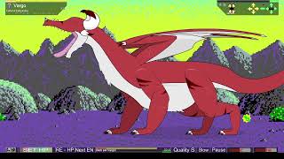 Barbftr Vore Vargo The Red Fluff Dragon