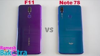Oppo F11 vs Redmi Note 7S SpeedTest and Camera Comparison