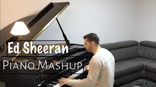 Ed Sheeran TOP HITS in 5 Minutes | Naor Yadid Piano Mashup Resimi