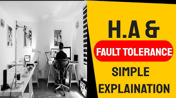 AWS Cloud | What is HA and Fault Tolerance | Very Simple Example Definition