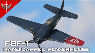 This Plane Is A Handicapped Powerhouse - F8F-1