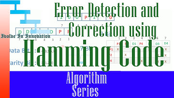 Error Detection and Correction using Hamming code - Simplified with Animation