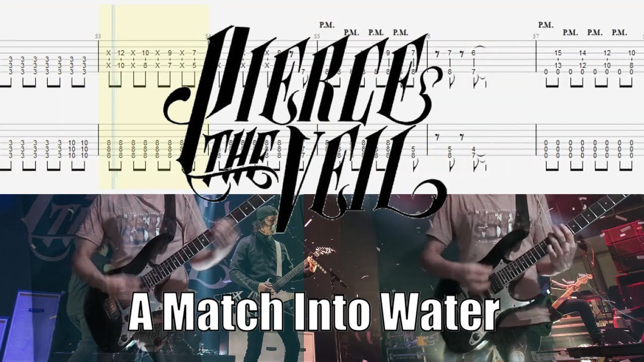 Pierce The Veil A Match Into Water Guitar Cover With Tab