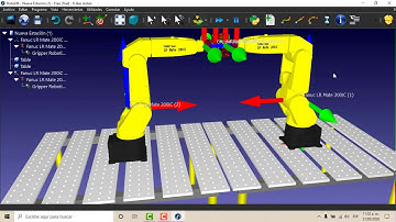Simulación en el software RoboDK