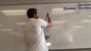 Division with a Decimal in the Divisor