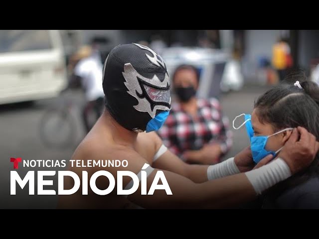 Covid: astros da lucha libre invadem mercado no México em campanha pelo uso  de máscaras