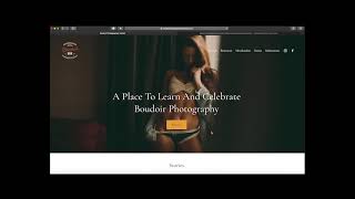 A Place to Learn and Celebrate Boudoir Photography!