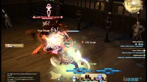 Final Fantasy XIV ARR "Lance of Destiny" Lancer Quest Part 1