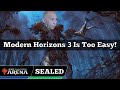 Modern horizons 3 is too easy  modern horizons 3 sealed early access  mtg arena