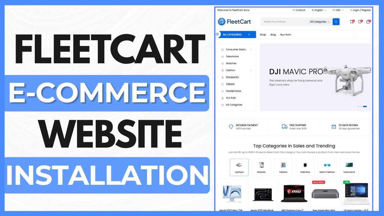 Fleetcart Laravel Installation | Laravel Tutorial Ecommerce | Complete Guide in 2026