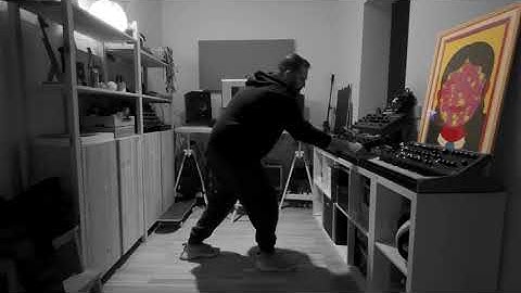 SSL Big Six synth jam, Moog Matriarch, Analog Rytm, Octatrack, phophet5.