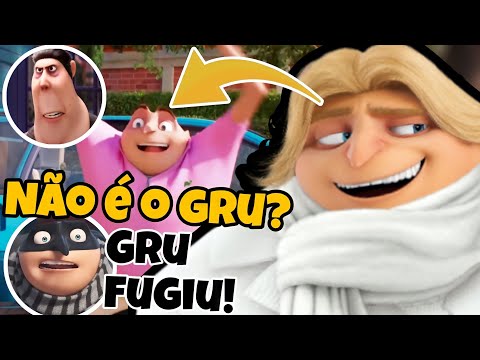 Dru estava no trailer?? Você não viu o Dru aparecendo? Meu Malvado favorito 4, Teoria Dru ou Gru? 🍌🍌
