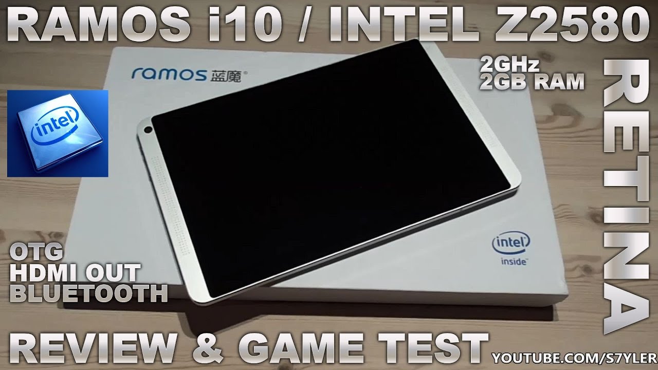 Ramos i10 Tablet [REVIEW] Intel Z2580 2GHz/2GB RAM 10.1 Inch Retina /  Android Tablet - YouTube