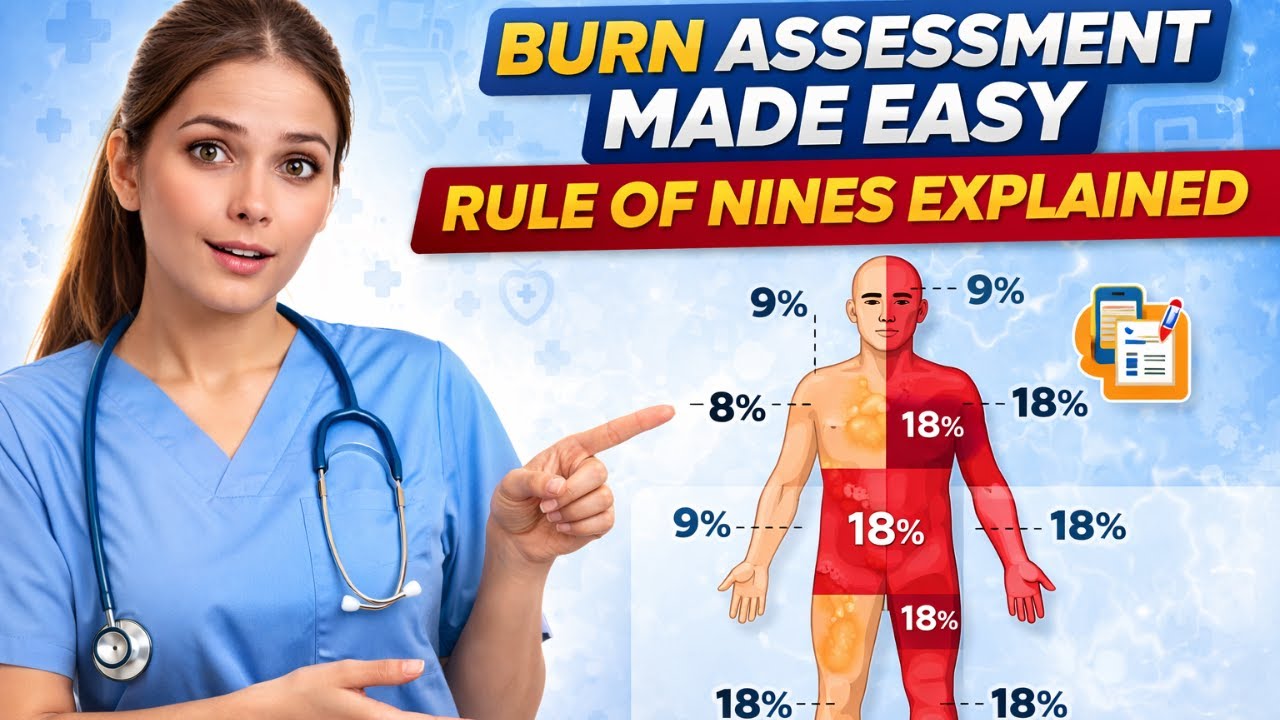 Burn Assessment Made Easy: Rule of Nines Explained