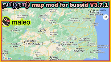 New tamilnadu map mod for bussid v3.7.1 # tn map mod in bussid v3.7.1 # bussid v3.7.1 Tnstc bus mod