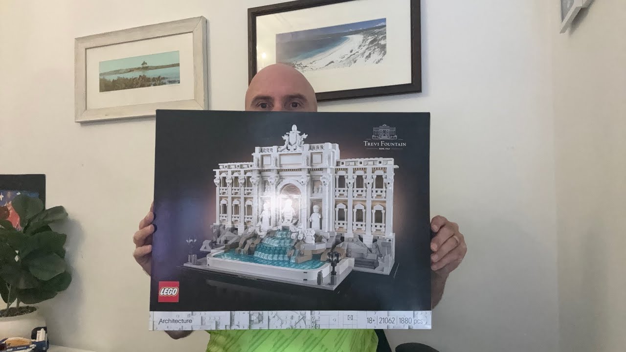 Trevi Fountain Lego Build Bag 7