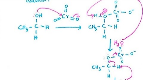Oxidation of Ethyl alcohol to Ethanal using Chromium trioxide (CrO3)|| Mechanism