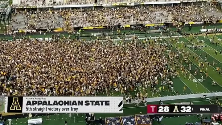 Troy vs App State INSANE Ending | 2022 College Foo...