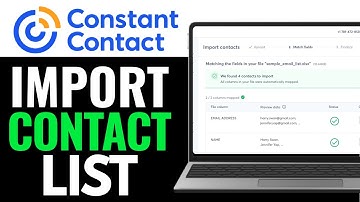 How to Import Email Contact List to Constant Contact 2025 (Beginner