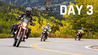 Black Bear Pass & Telluride on an Adventure Motorcycle | Red Rocks To Mountain Tops Day 3