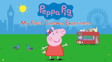 My First Cinema Experience 🎥 | Peppa Pig Official Clip