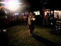 縣神社の縣祭でおかめの面をかぶった踊り(2011.6.5)