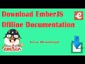 How to Download Emberjs Offline Documentation - Free