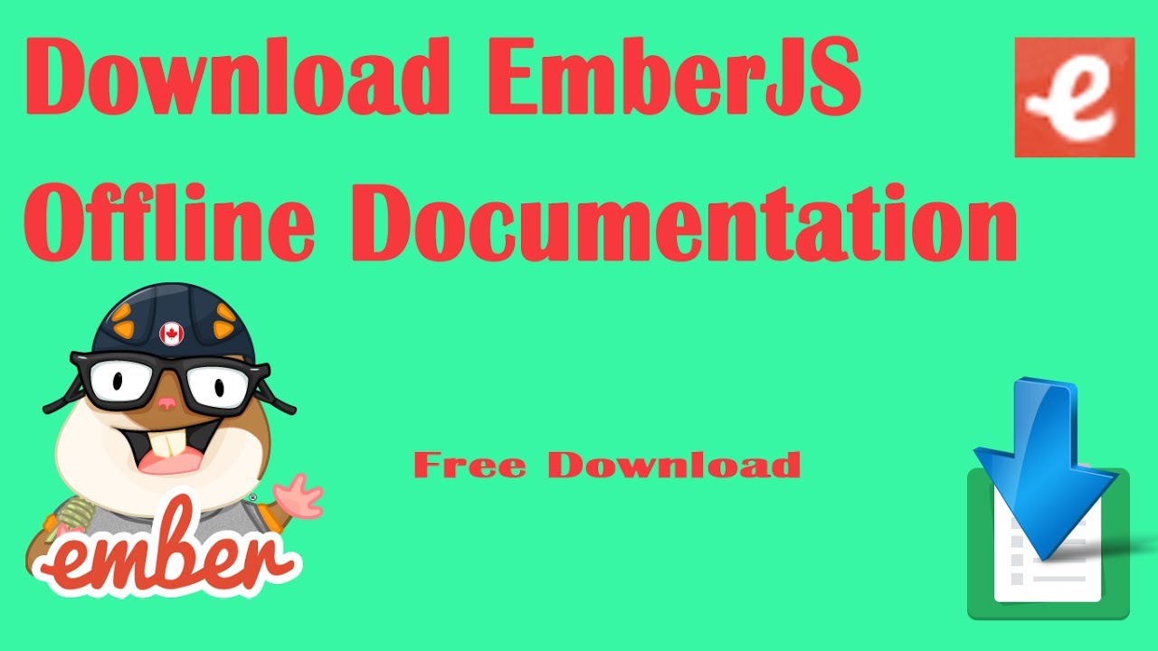 How to Download Emberjs Offline Documentation - Free - YouTube