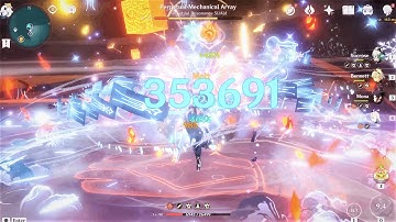 [GI] C0 Shenhe 353k E | Perpetual Mechanical Array | Overworld Nuke