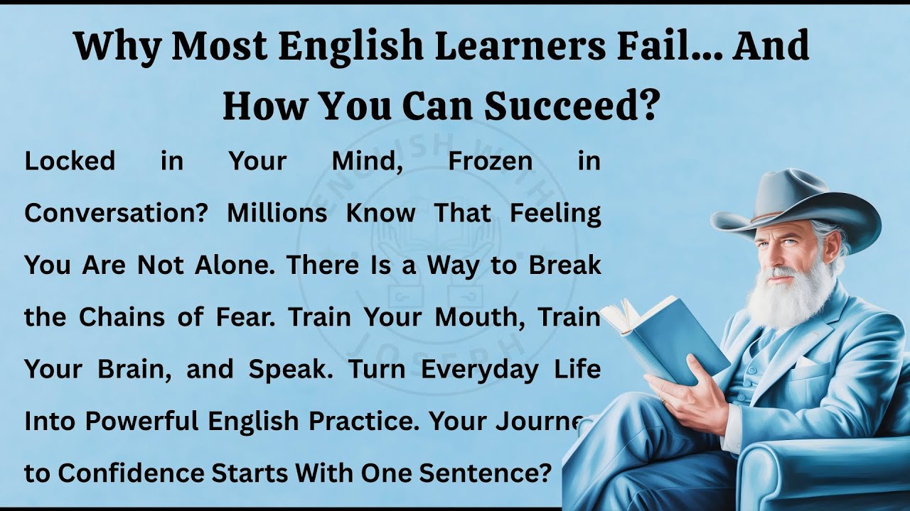 Improve your English  Why Most English Learners Fail, And How You Can Succeed  Learn Daily practice