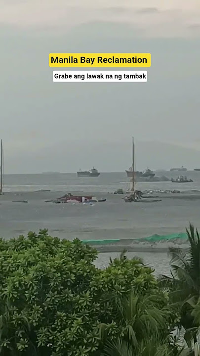 GRABE ANG LAWAK NA NG TAMBAK NA BUHANGIN MANILA BAY RECLAMATION TODAY UPDATE