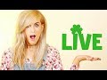 IRISH Girl live streams for the first time