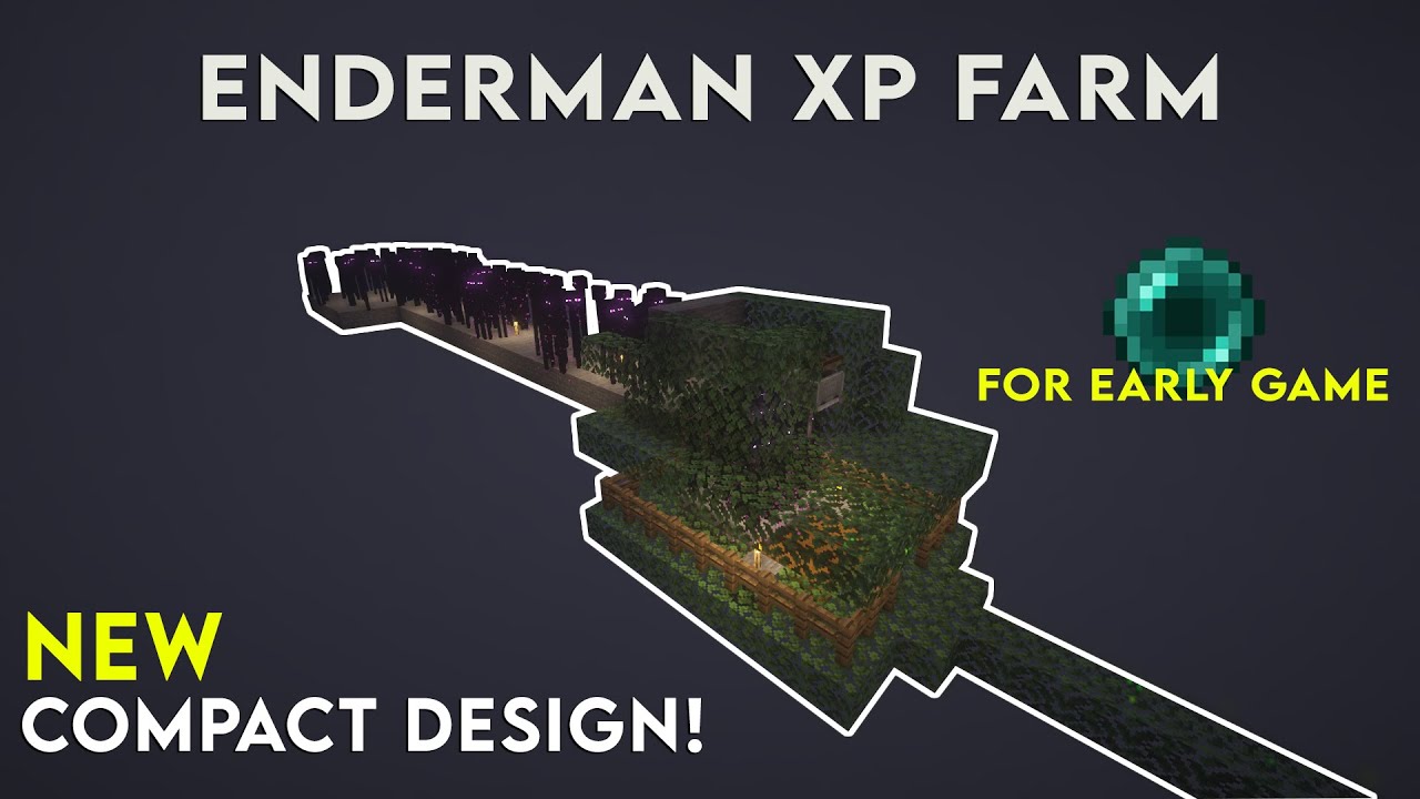 How to make an enderman farm in Minecraft 1.19