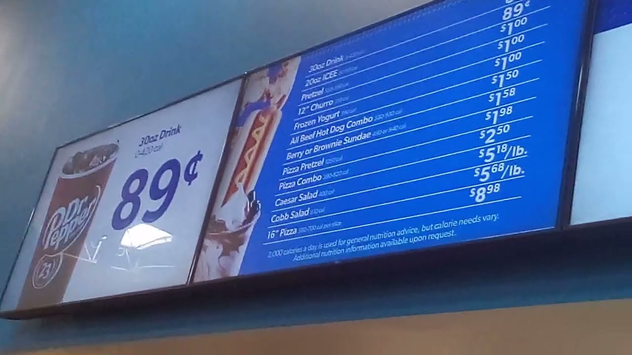 Sam s Club Cafe Menu Part 2 YouTube Sam s Club Cafe Menu Part 2 YouTube