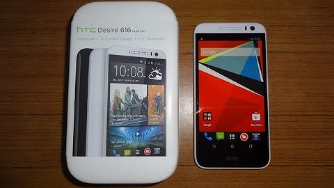 HTC Desire 616 Unboxing