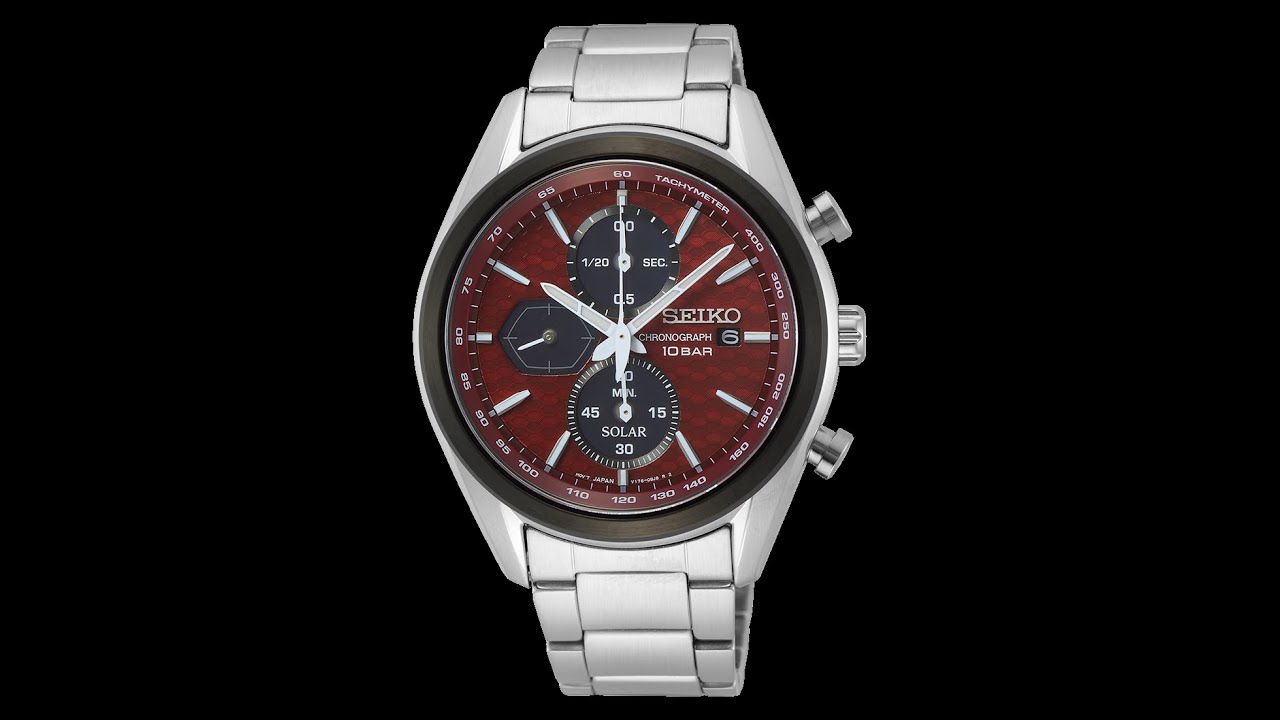 Seiko] - [Neues System Kurzvorstellung Endlich Macchina Sportiva Chronograph SSC771P1 Solar YouTube Seiko Band